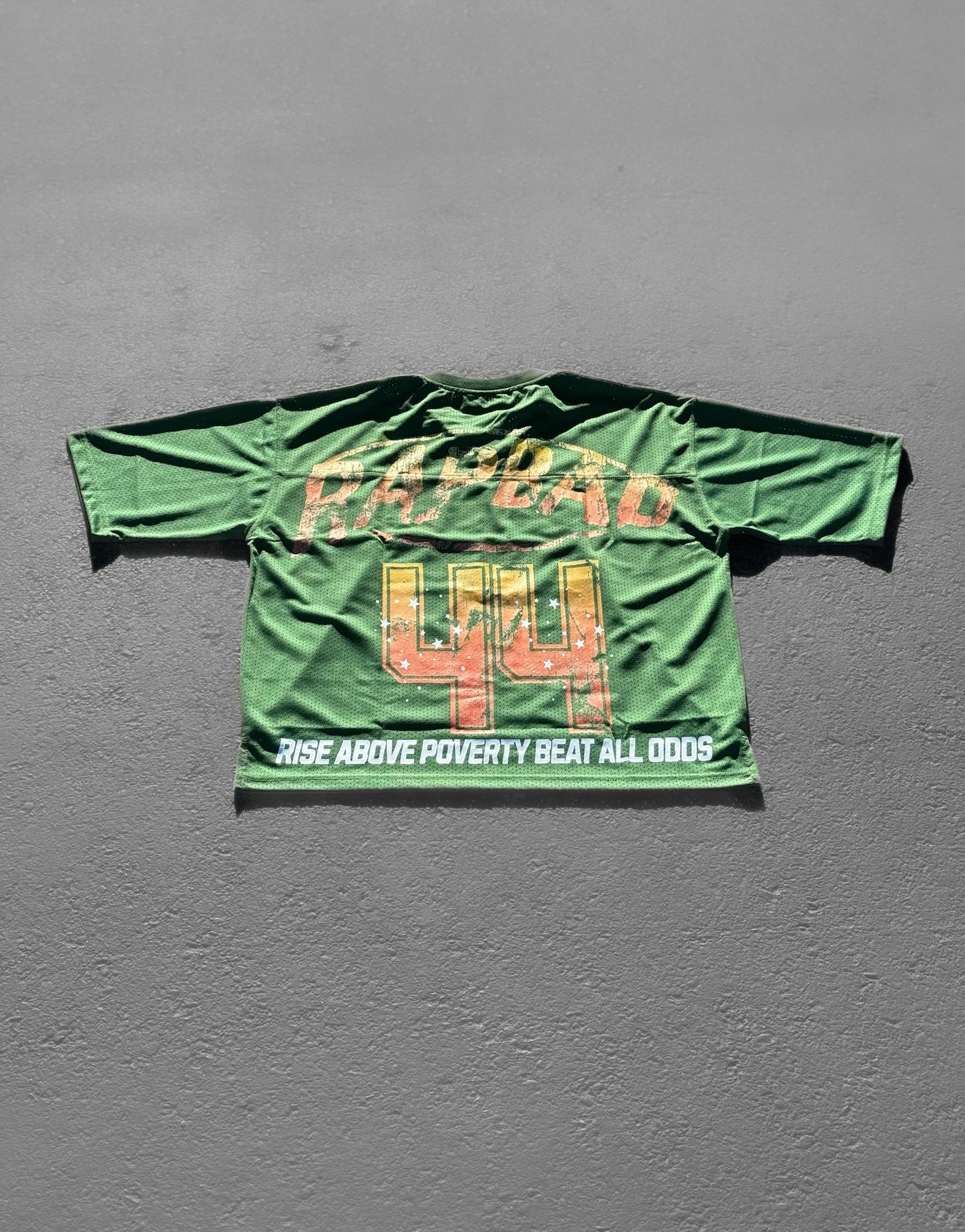 “Money” - Mesh Football Jersey (Green)